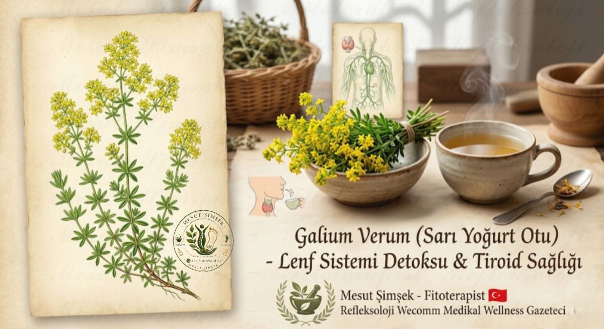 Sarı Yoğurt Otu (Galium Verum) Nedir? Tiroid ve Lenf Sistemine Doğal Destek